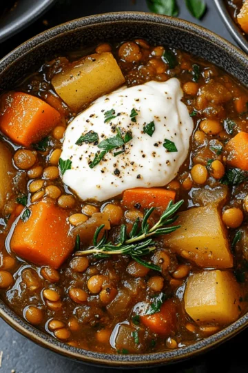 One-Pot Vegetable & Lentil Stew