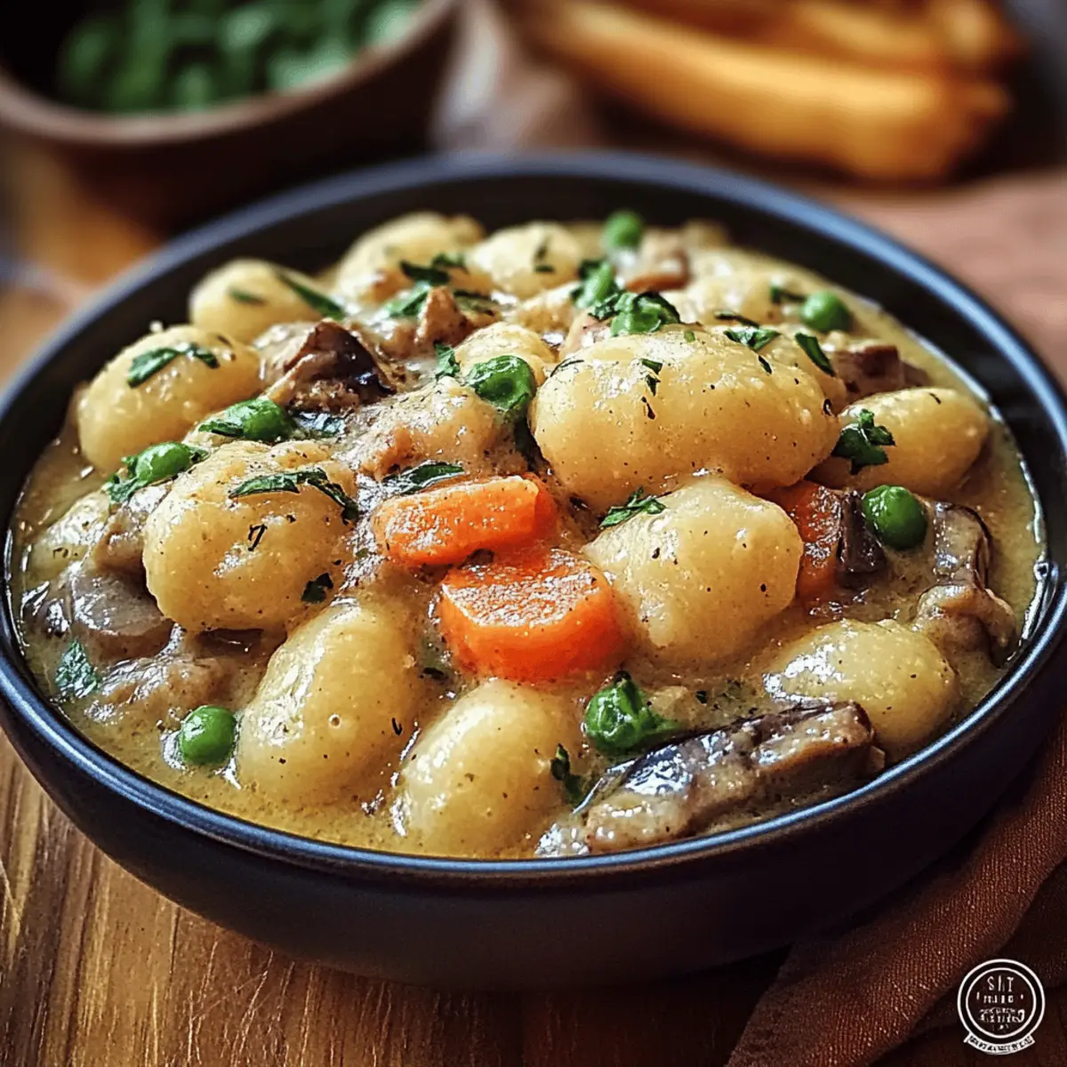 One Pot Gnocchi Chicken Pot Pie