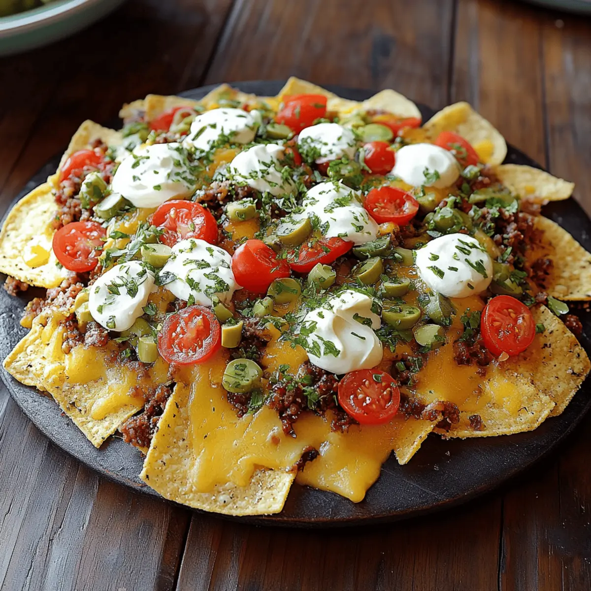 Oven-Baked Nachos