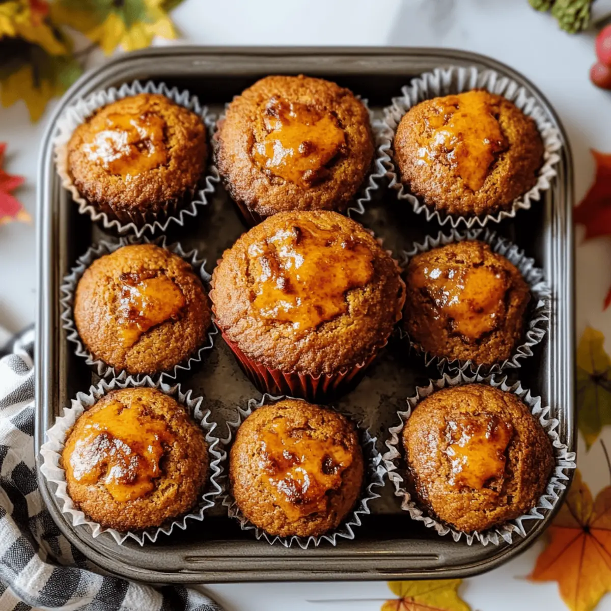 Pumpkin Cinnamon Muffins