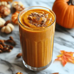 Pumpkin Pie Smoothie