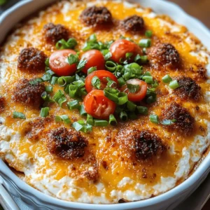 Spicy Cheesy Baked Football Dip