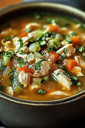 Spicy Chicken Soup
