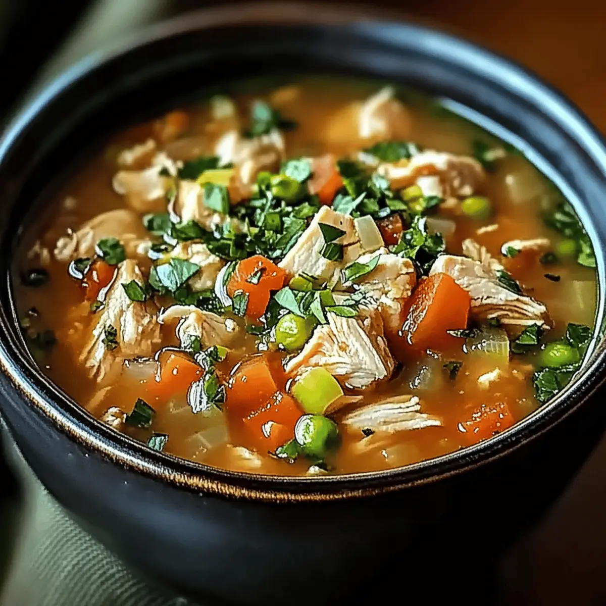 Spicy Chicken Soup