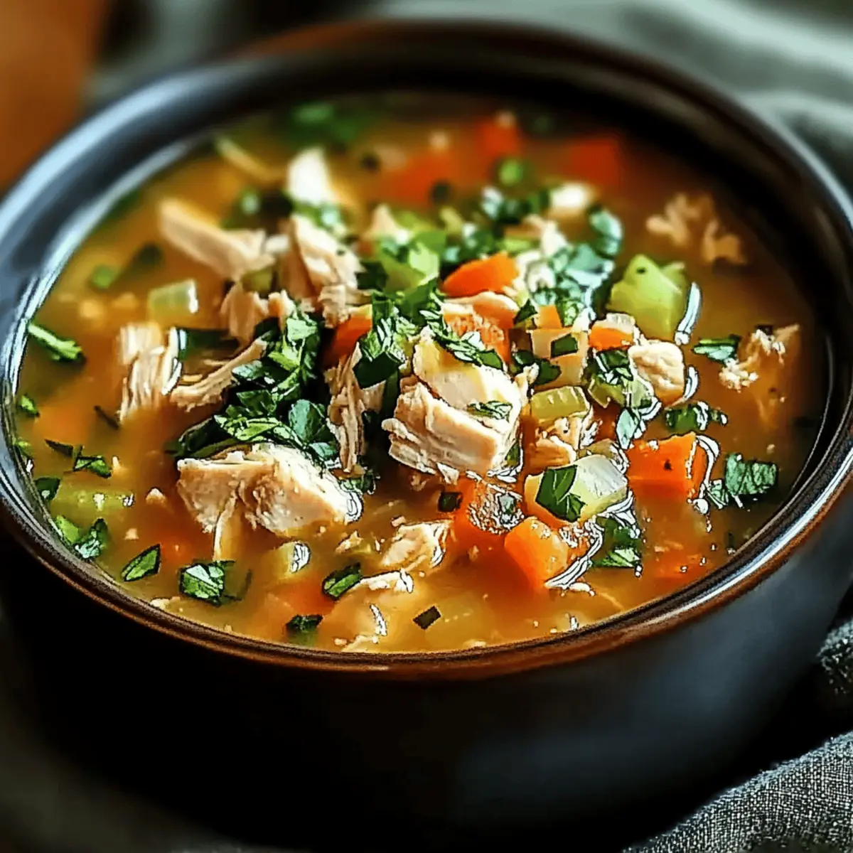 Spicy Chicken Soup