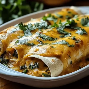 Spicy Hatch Chile Enchiladas