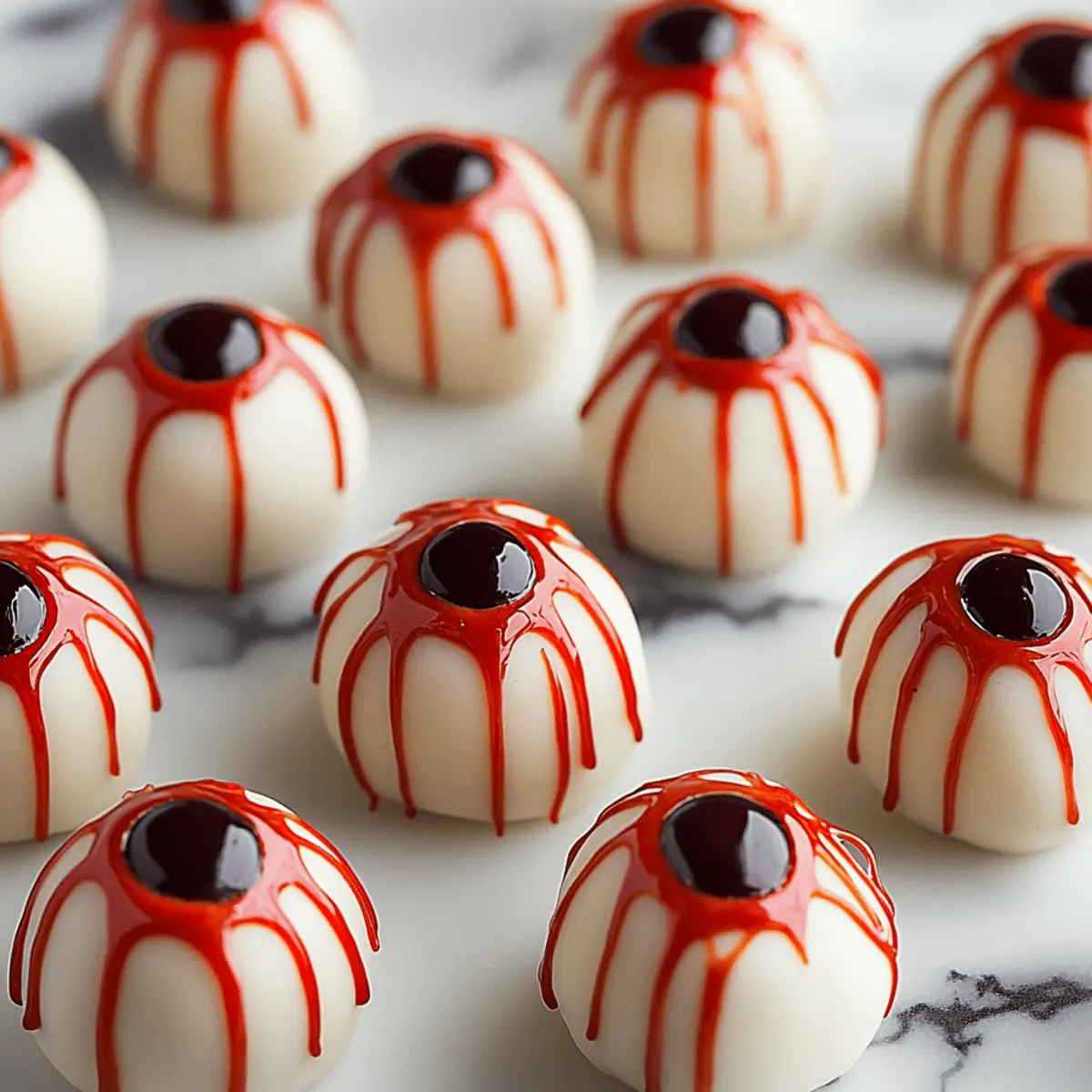 Spooky Eyeball Truffles