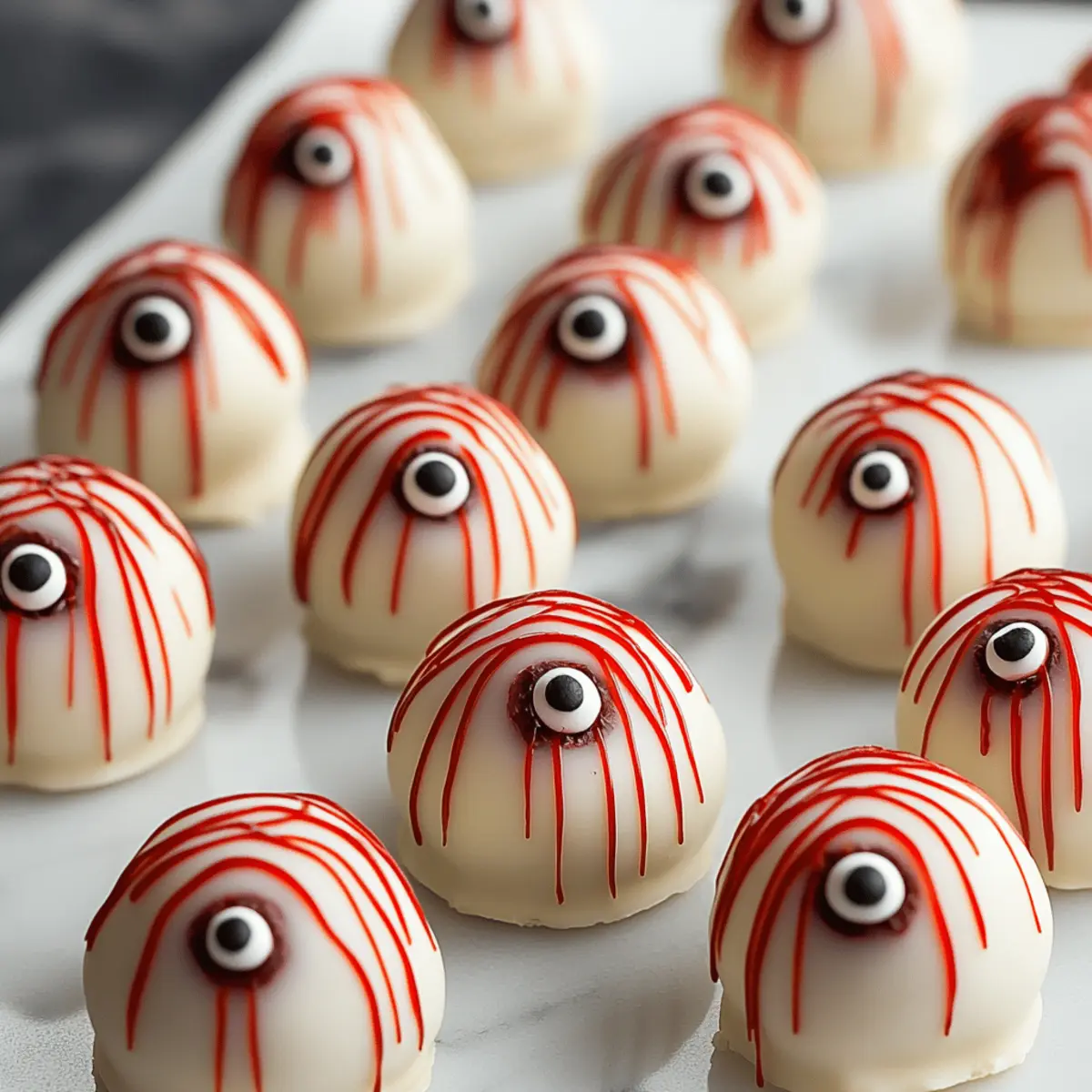 Spooky Eyeball Truffles