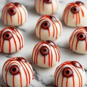 Spooky Eyeball Truffles