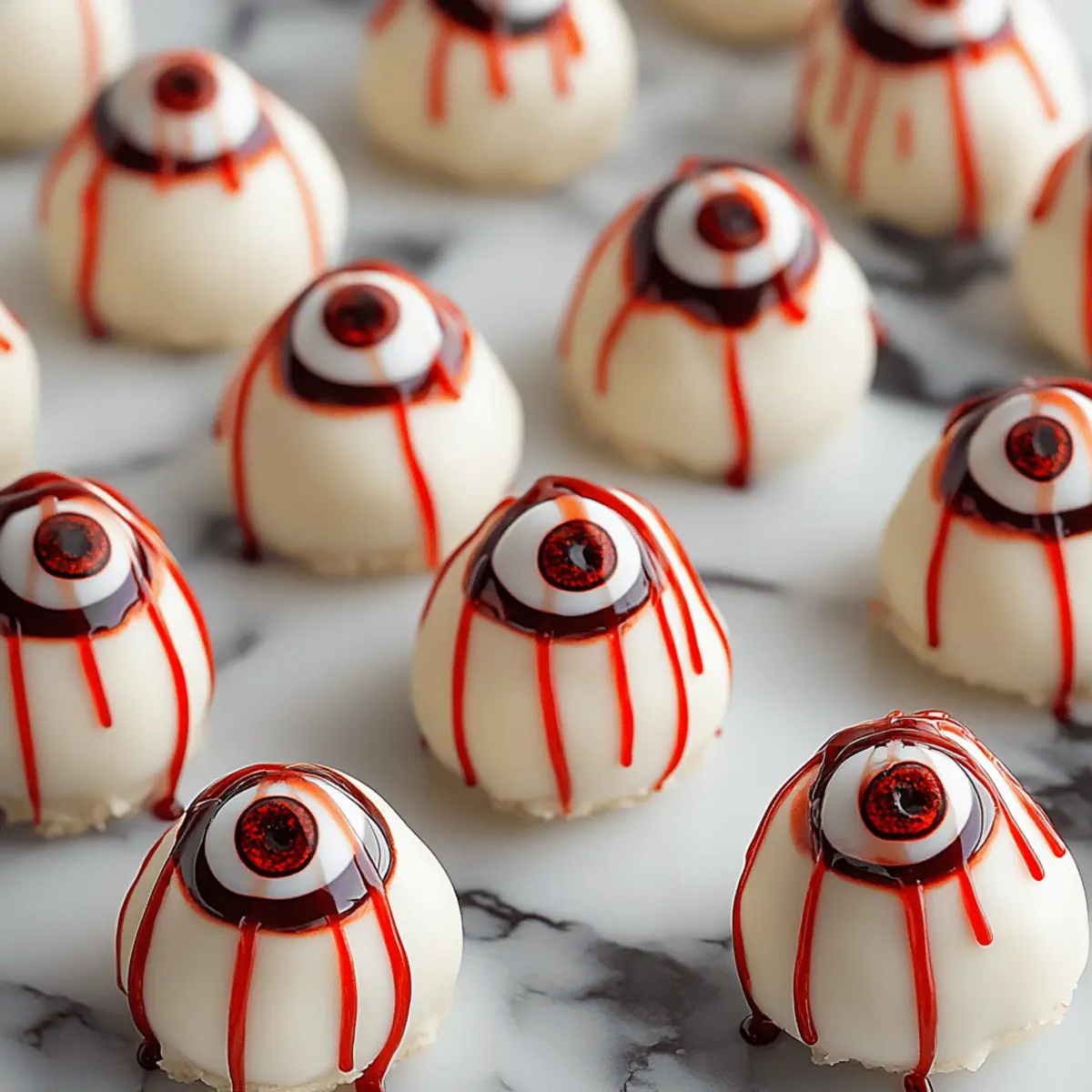 Spooky Eyeball Truffles