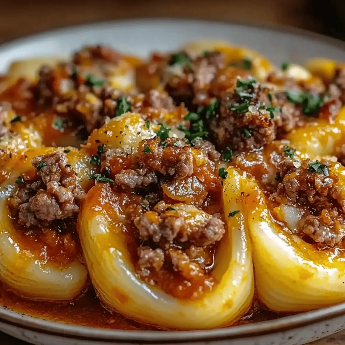 Stuffed Shells with Meat