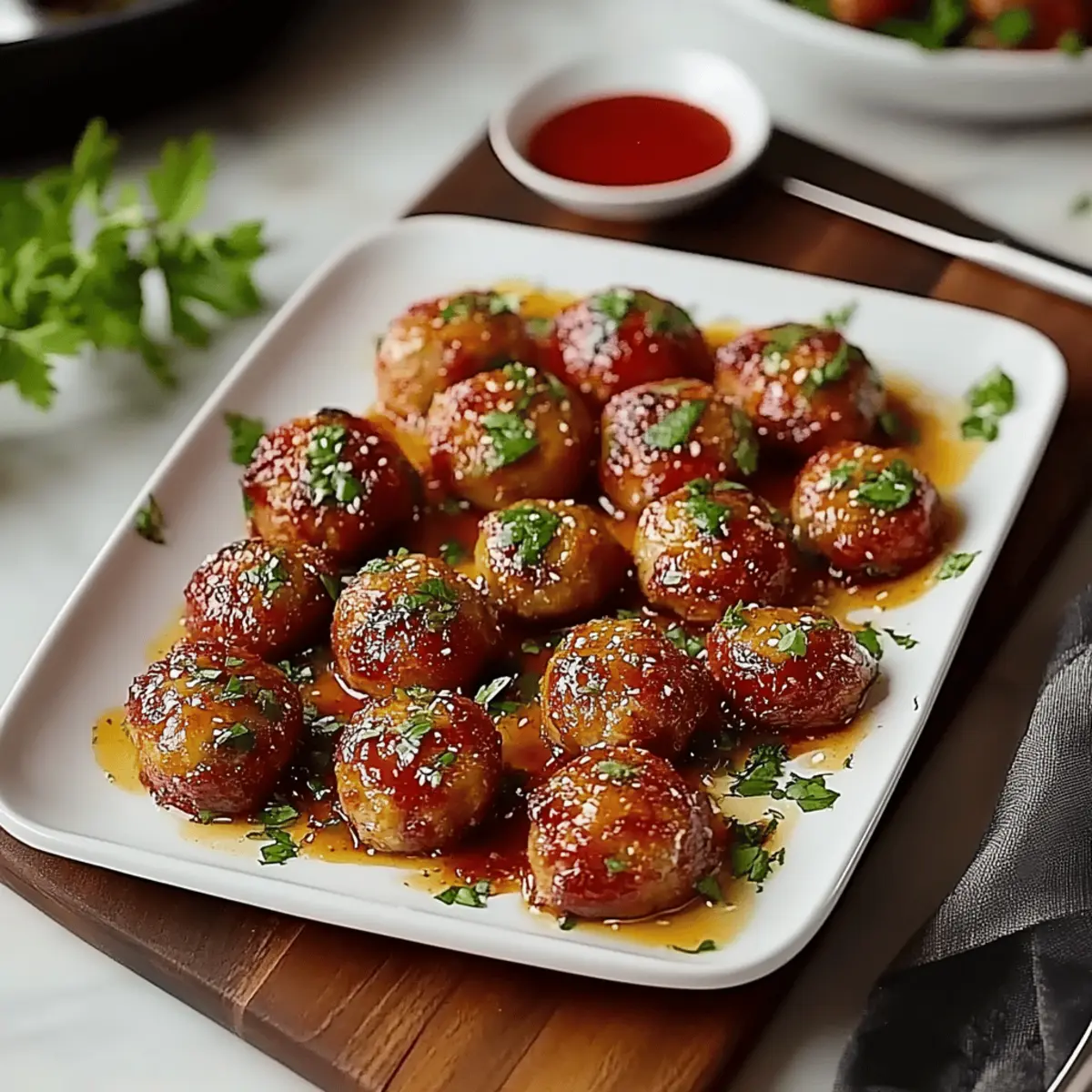 Sweet Chili Meatballs Crockpot
