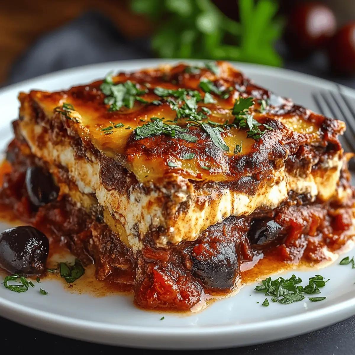 Vegetarian Eggplant Lasagna
