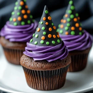 Witch Hat Cupcakes