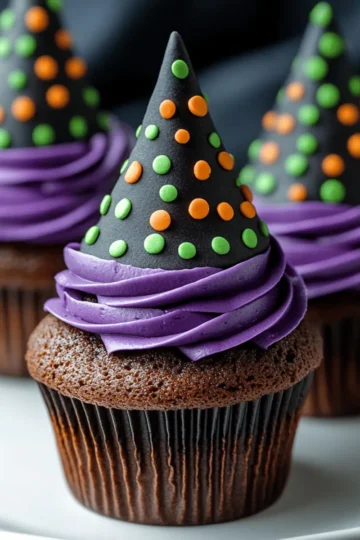 Witch Hat Cupcakes