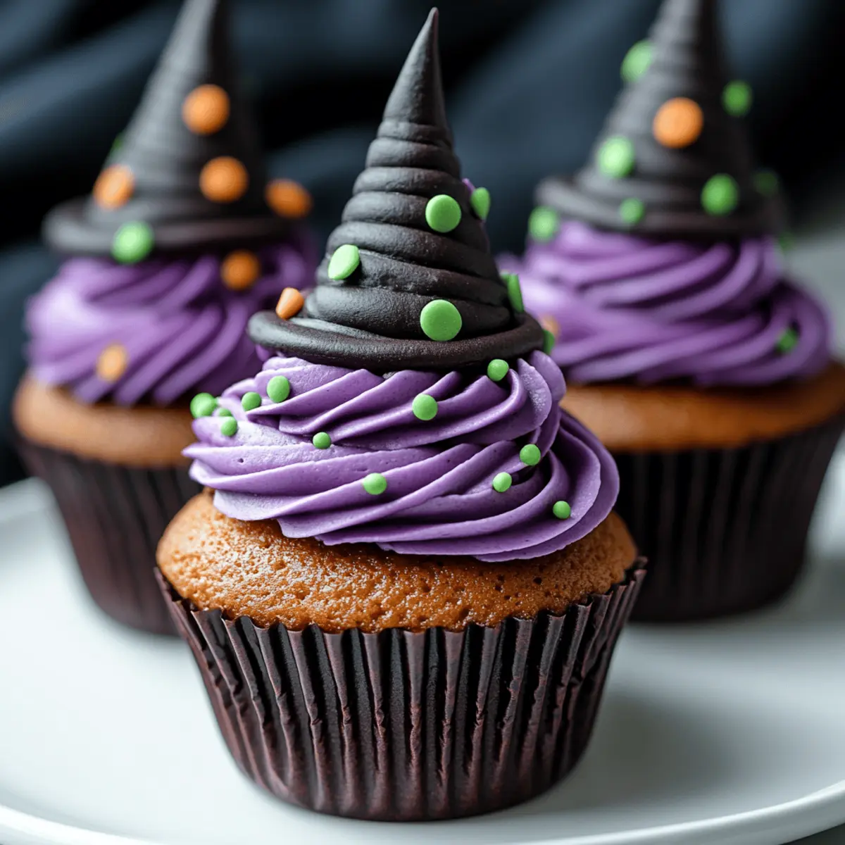 Witch Hat Cupcakes