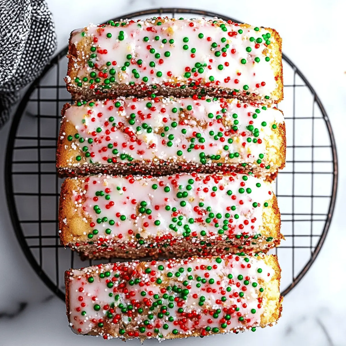 Christmas Sprinkle Buttermilk Bread