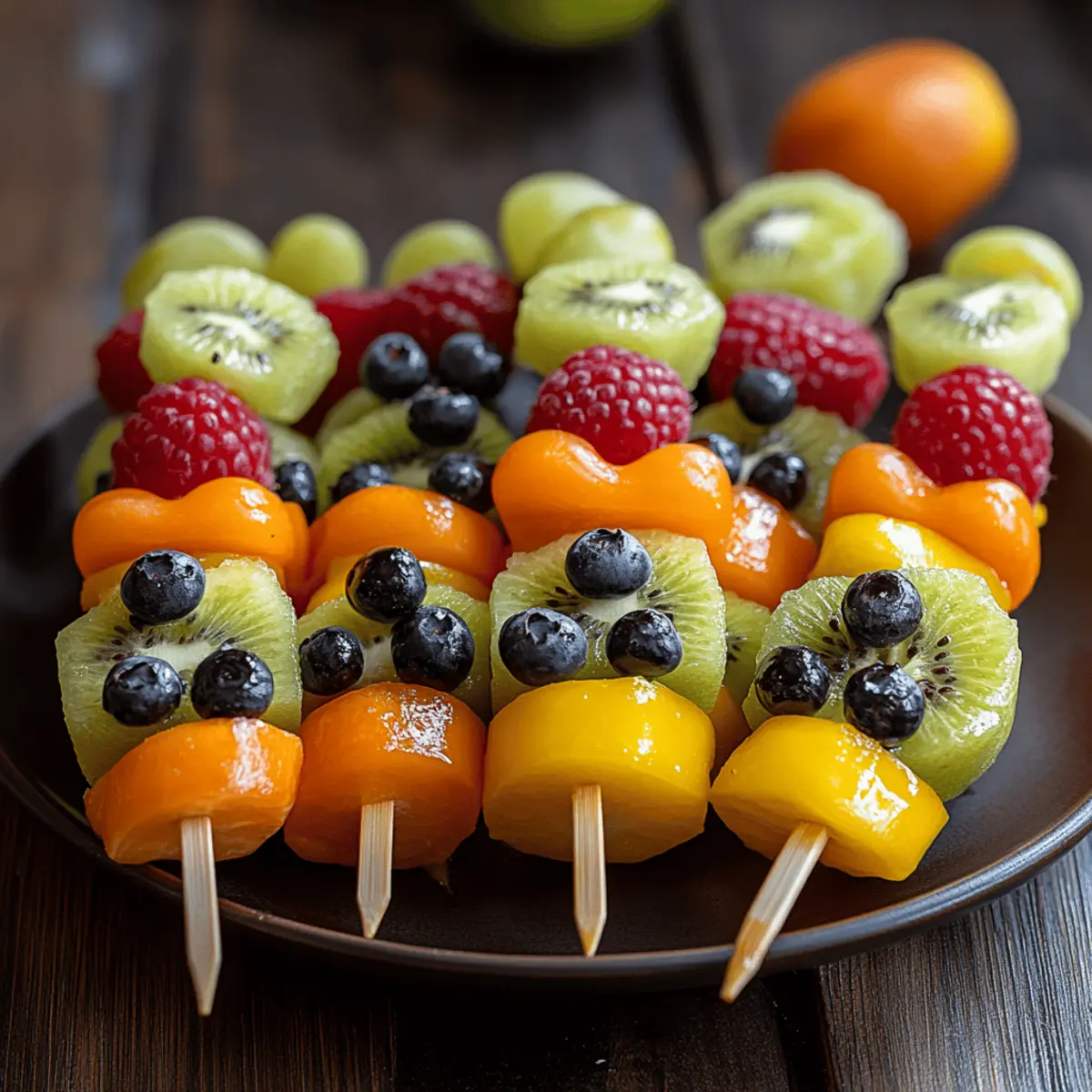 Monster Fruit Skewers