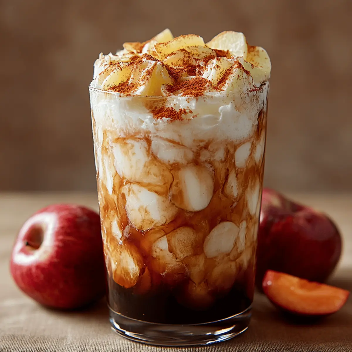 Apple Pie Dirty Soda