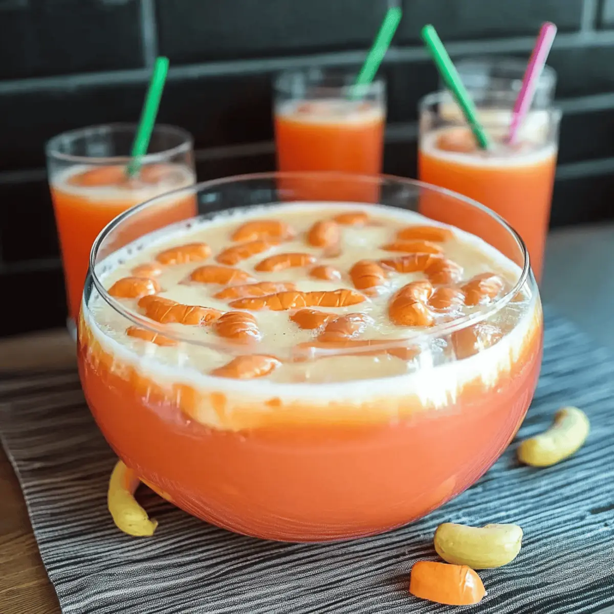 Halloween Orange Party Punch
