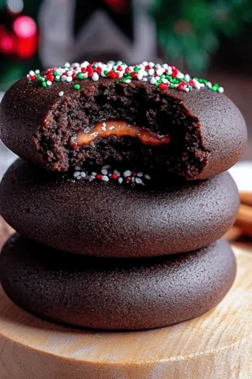 Chocolate Thumbprint Cookies