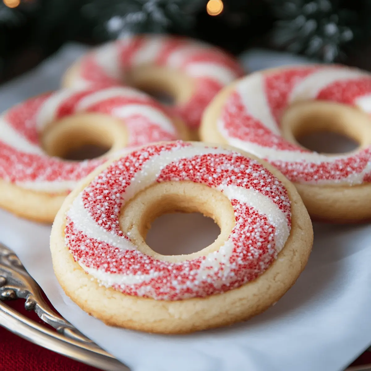 Candy Cane Cookies
