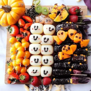 Halloween Snack Board for Kids