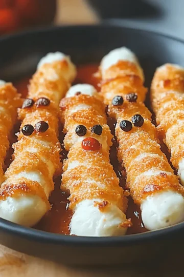 Mummy Mozzarella Sticks