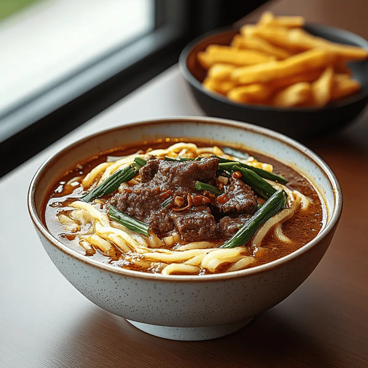 Satay Beef Noodle Soup