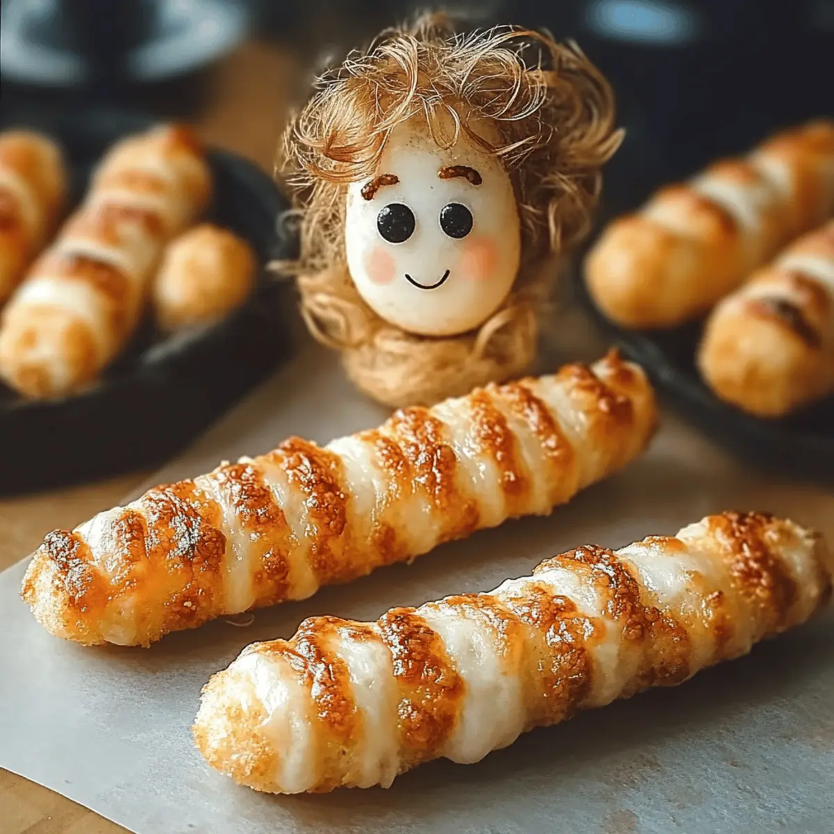 Mummy Mozzarella Sticks