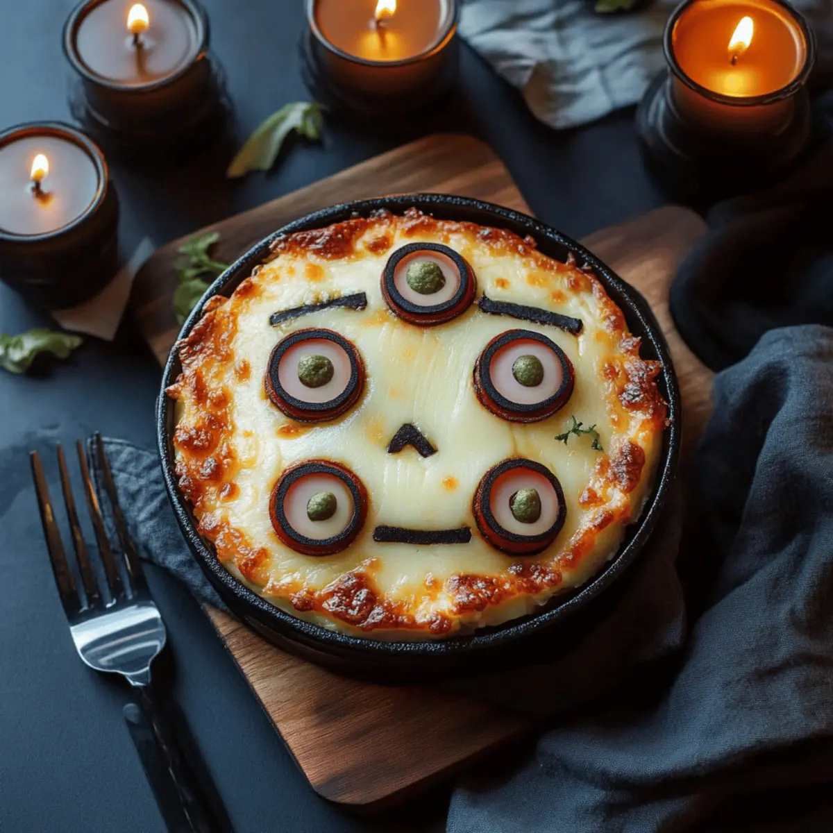 Monster Mash Pizza Dip