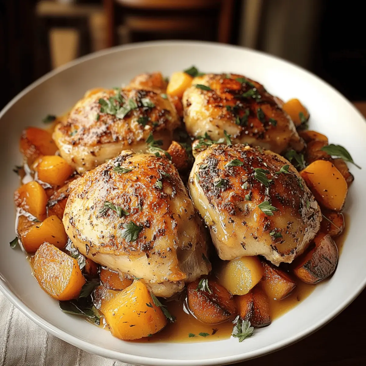 Autumn Chicken Dinner