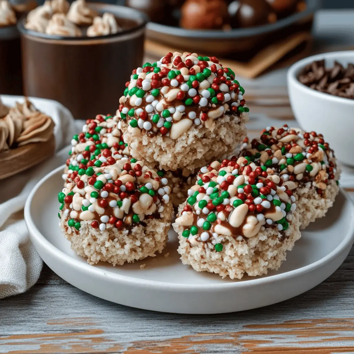 Chocolate Rice Krispie Balls