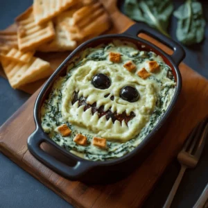 Franken-Spinach Monster Dip