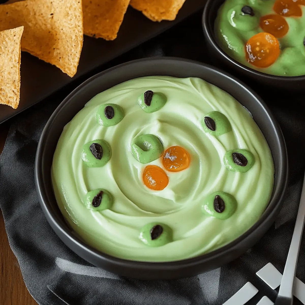 Witch’s Brew Salsa Verde & Cream Dip