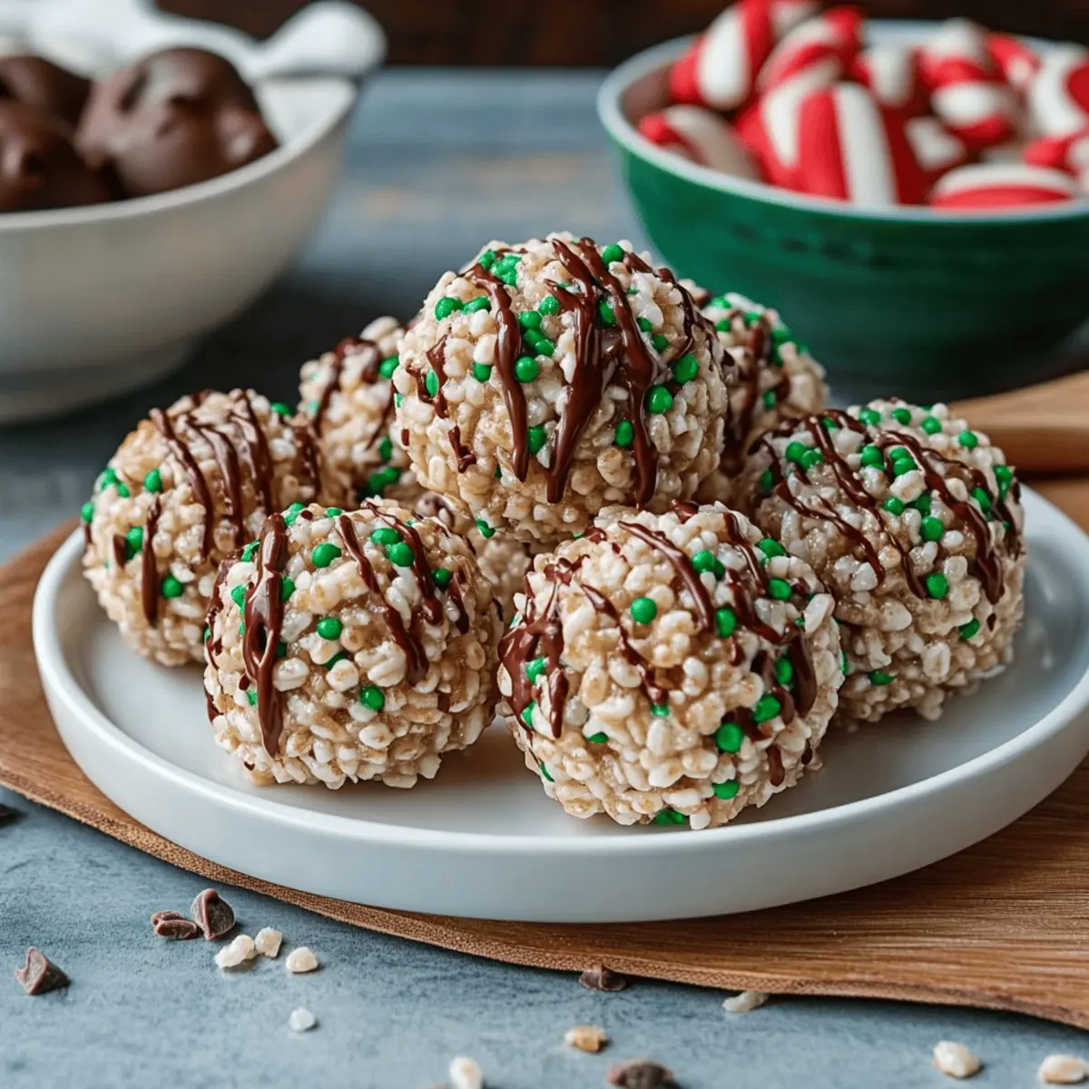 Chocolate Rice Krispie Balls