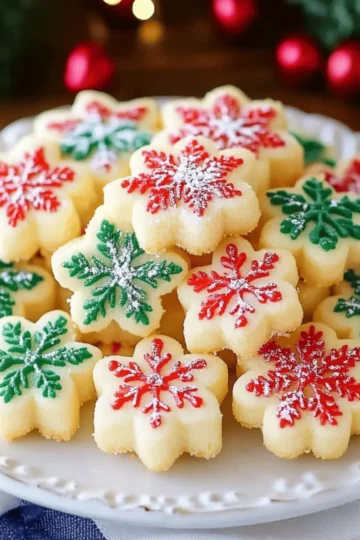 Buttery Spritz Cookies