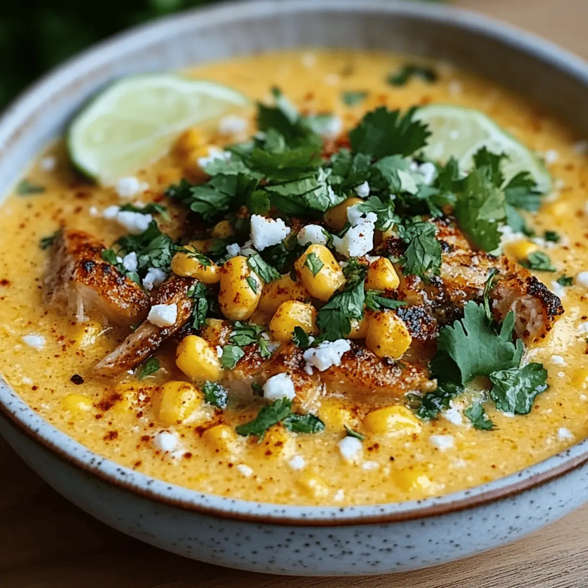 Mexican Street Corn Soup