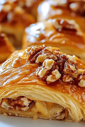 Pecan Pie Crescent Rolls