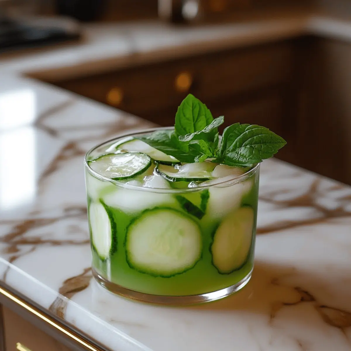 Goblin Green Punch Mocktail