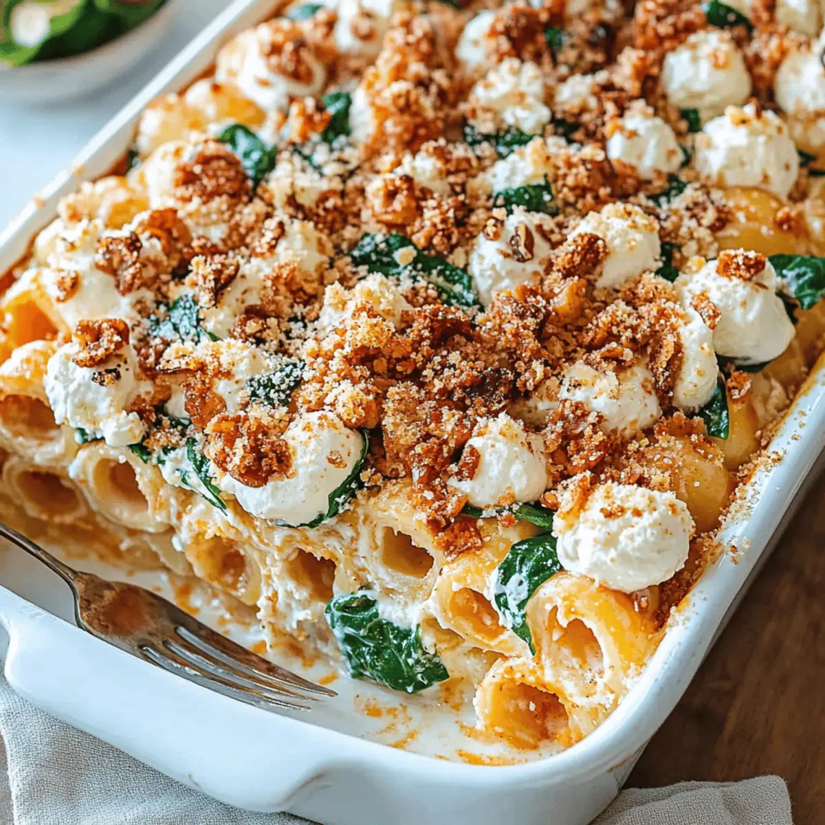 Pumpkin Feta Pasta