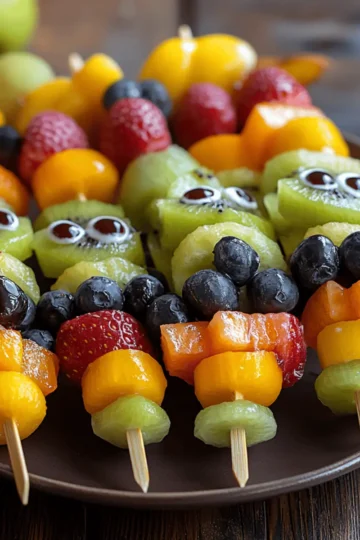 Monster Fruit Skewers