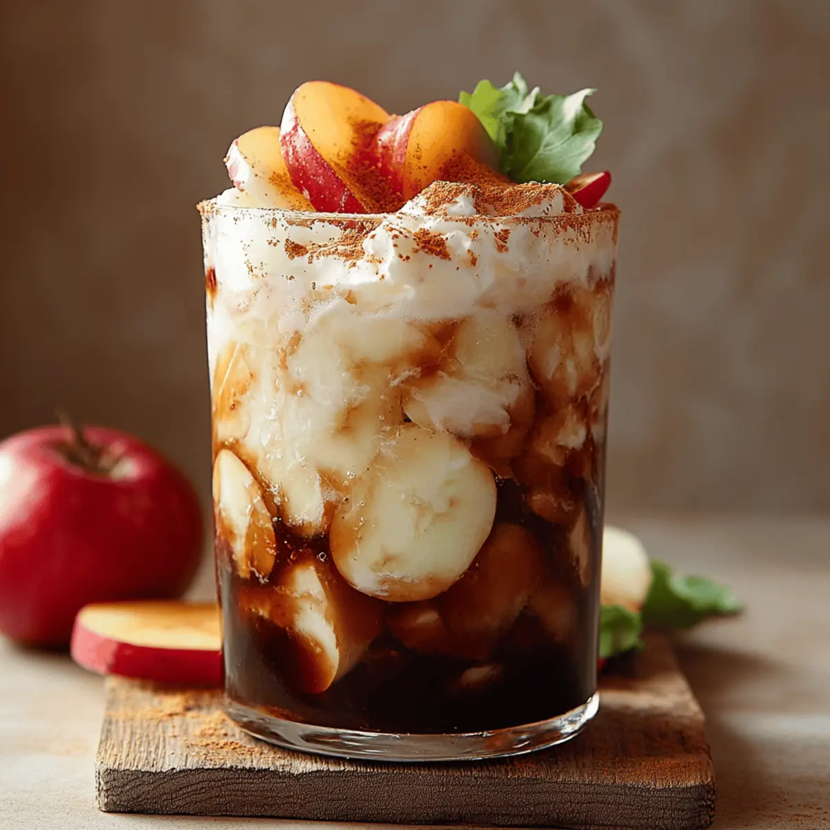 Apple Pie Dirty Soda