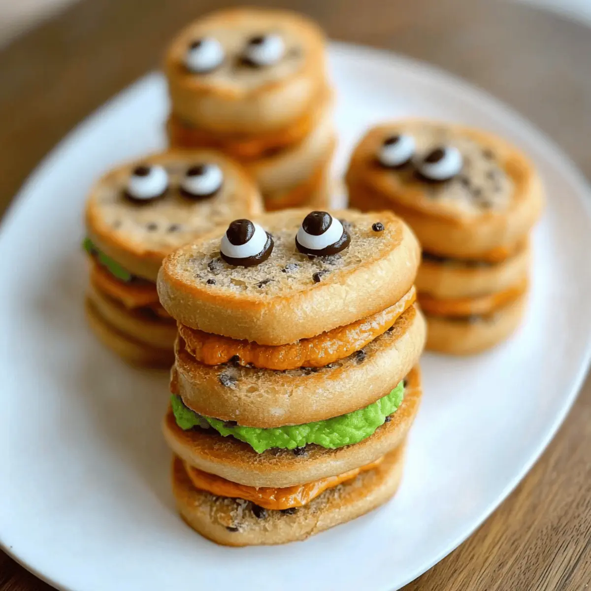 Monster Sandwich Cookies
