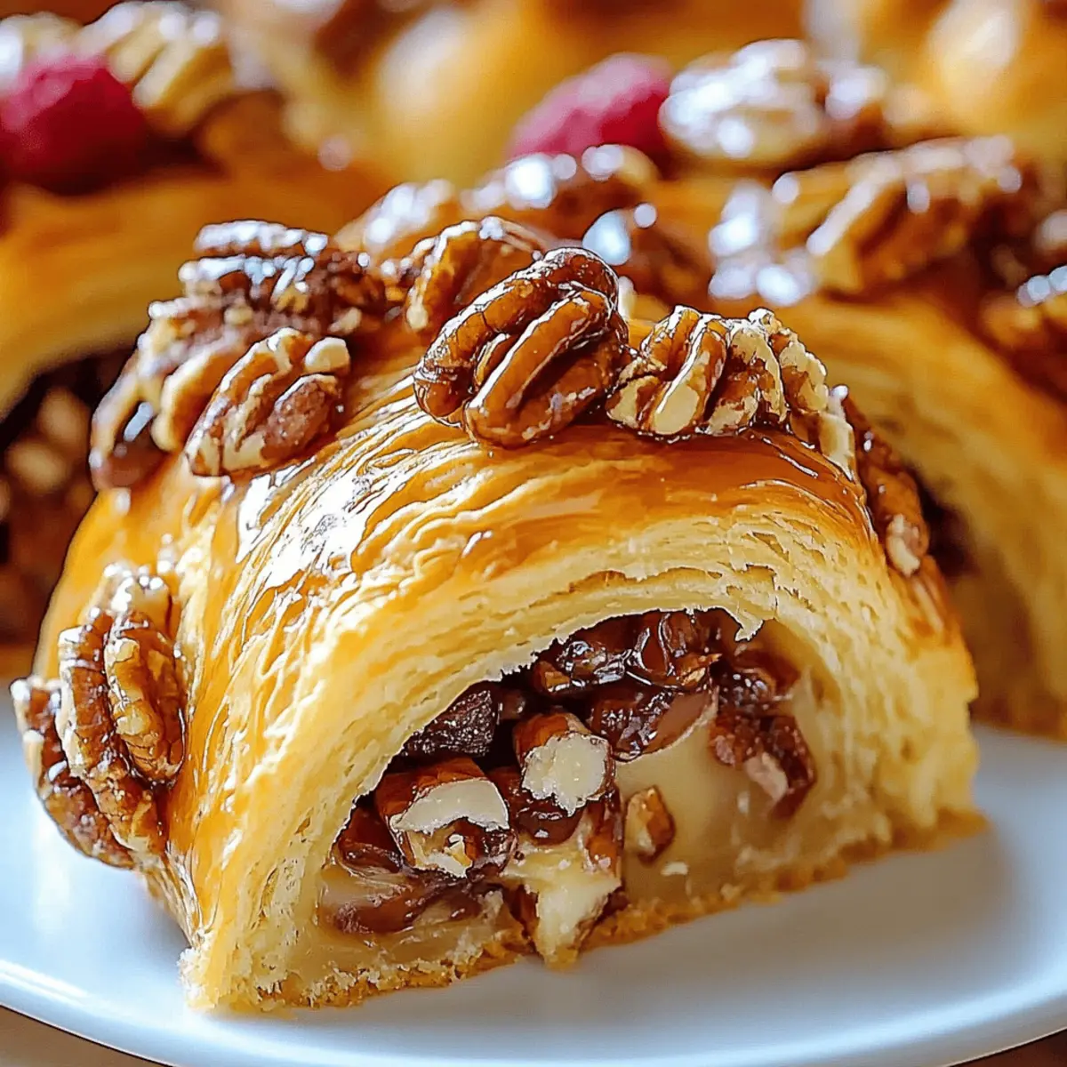 Pecan Pie Crescent Rolls