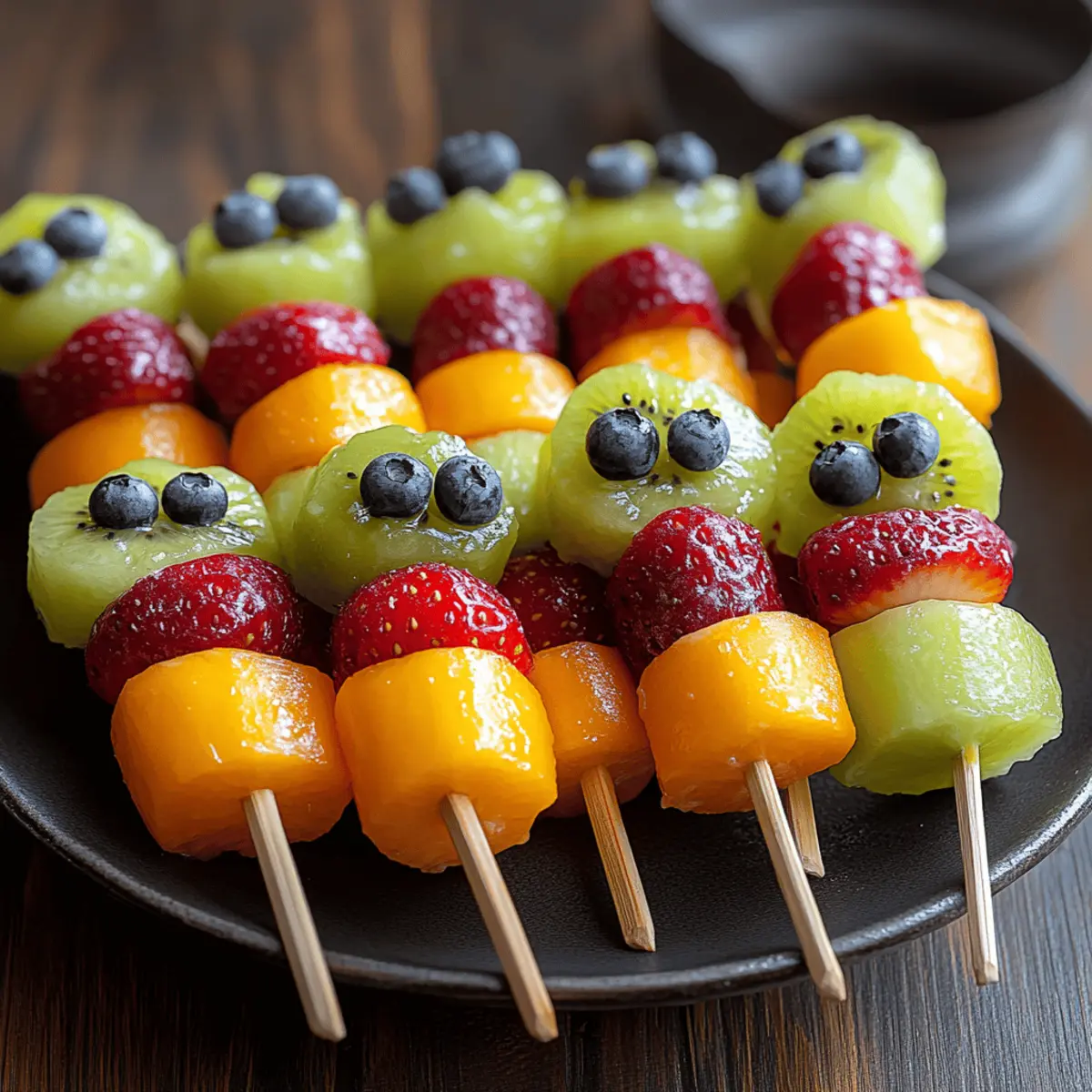 Monster Fruit Skewers