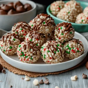 Chocolate Rice Krispie Balls
