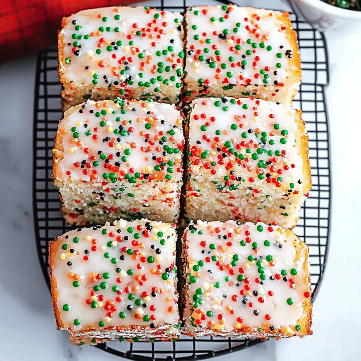 Christmas Sprinkle Buttermilk Bread