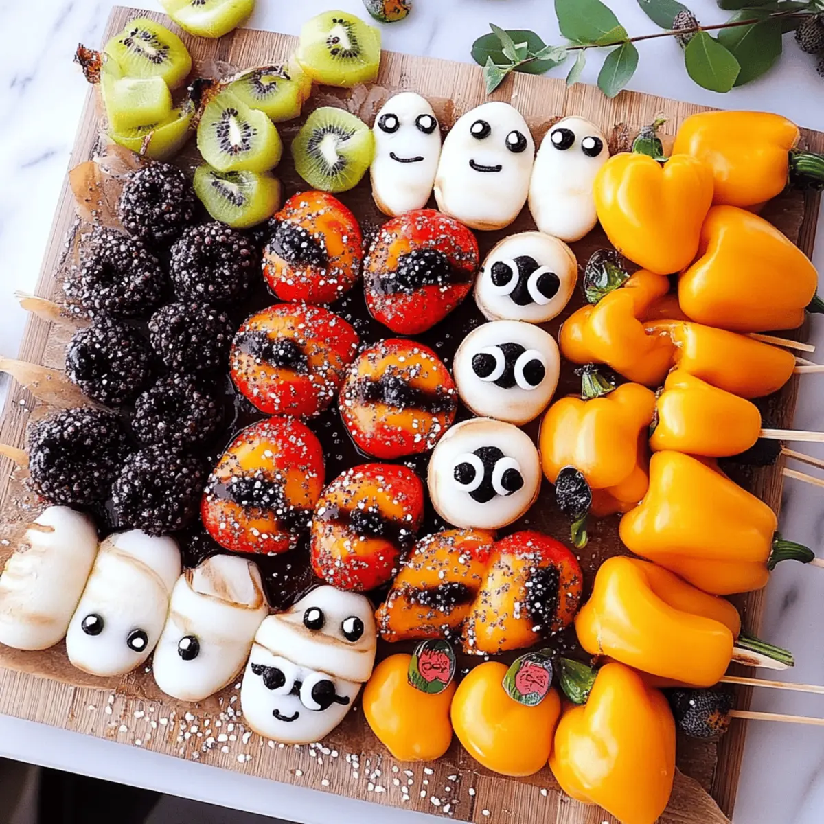 Halloween Snack Board for Kids