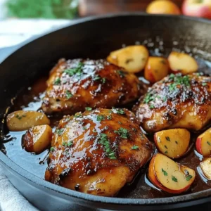 Apple Cider Glazed Chicken